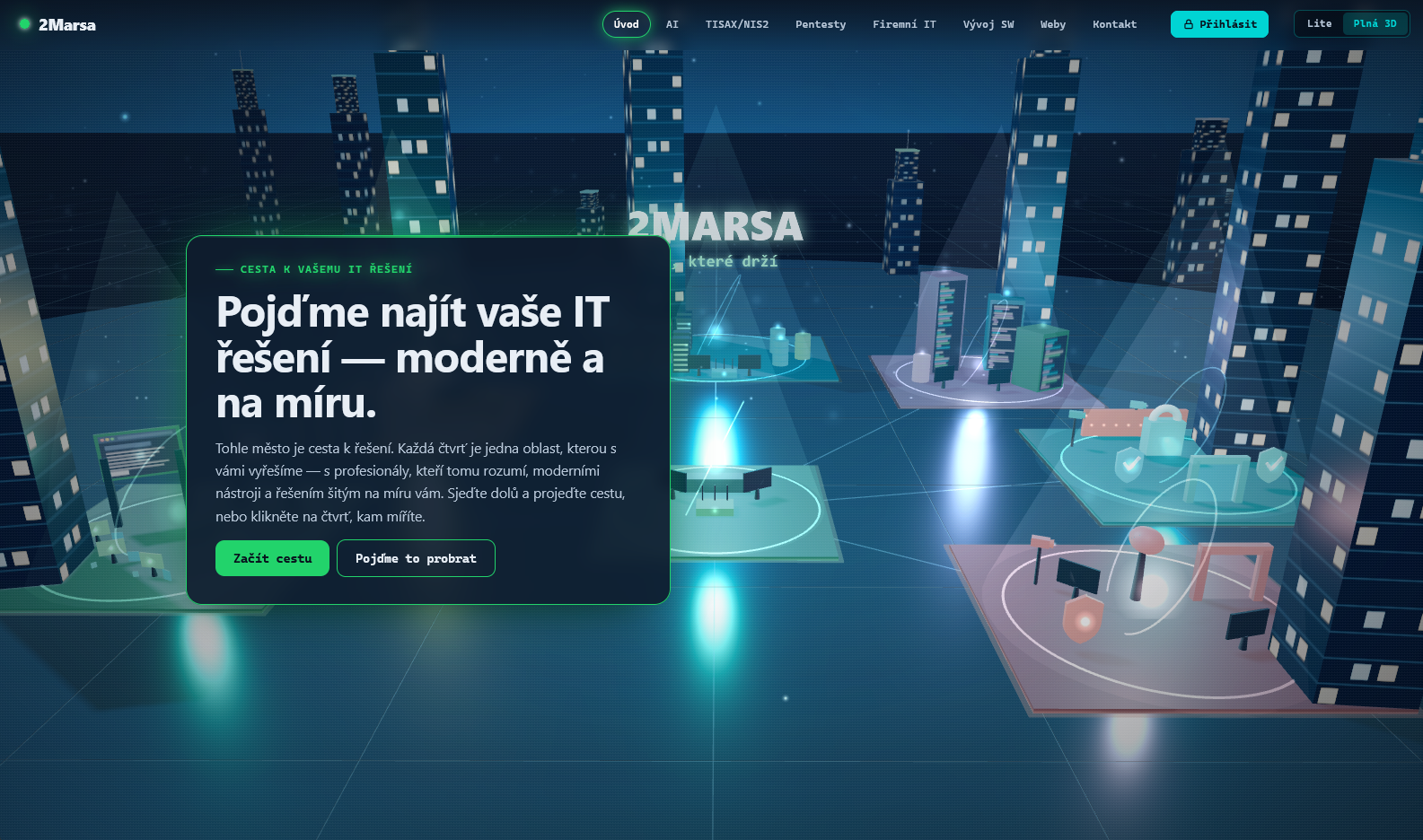 2marsa.cz — náhled webu