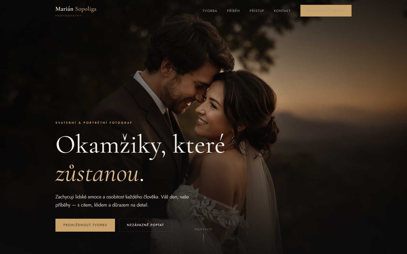 Marián Sopoliga — site preview