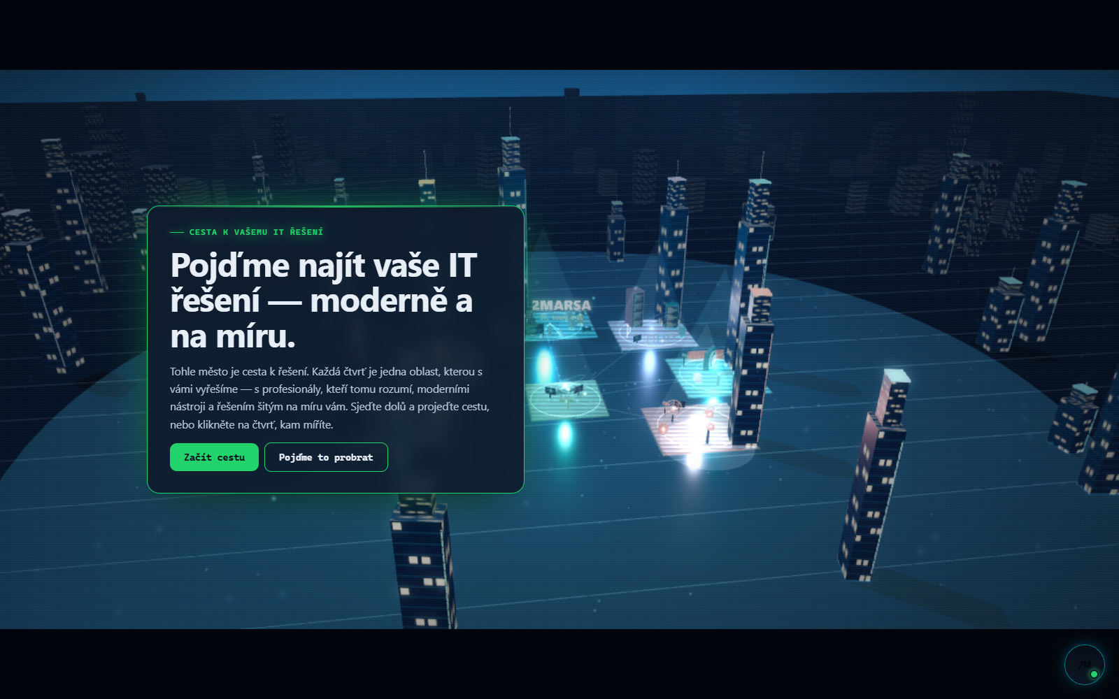 Helix — 3D city — site preview